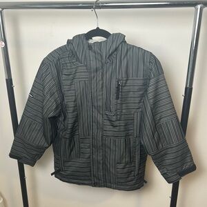 RipZone Core 5000MM Youth Lined Hooded Winter Ski Snowboarding Jacket Size Small